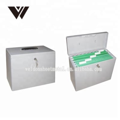 China Security Weldon Portable Folder Heavy Duty Metal File Storage Cabinets for sale