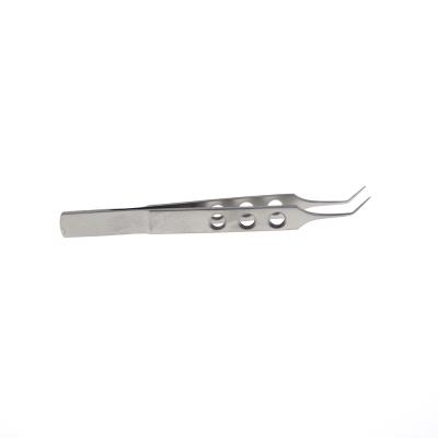 China Ophthalmic Angled Attaching Surgery Stainless Steel Forceps for sale