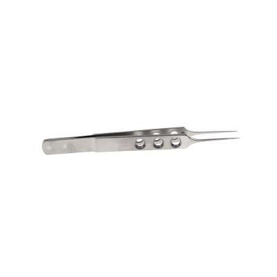 China Ophthalmic Surgery Stainless Steel Toothed Forceps, 15mm Shaft for sale