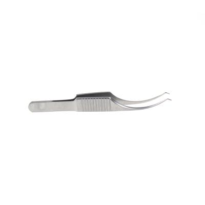 China Ophthalmic Surgery Stainless Steel Colibri Notched Forceps , Short for sale