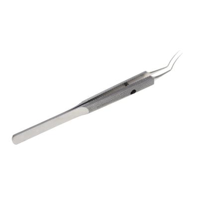 China Stainless Steel Round Micro Ophthalmic Handle Capsulorhexis Forceps (With Screws) for sale