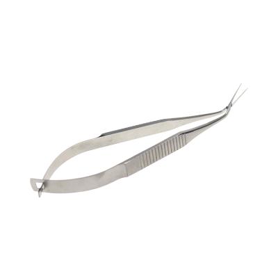 China Titanium stainless steel micro ophthalmic alloy flat handleHarf capsulorhexis forceps for sale