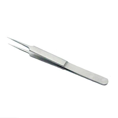 China Ophthalmic Straight Precision Style Fine Forceps Jewelers Surgical Supplies Micro Forceps for sale