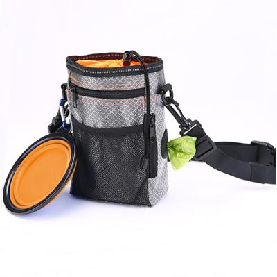 China Famicheer New Design Viable Custom Dog Treat Pouch Forming Waterproof Pet Training Feed Bag for sale