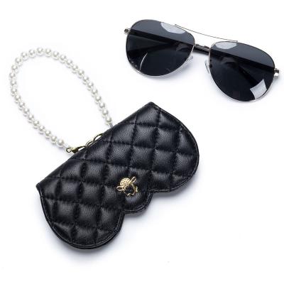 China Fashion , Chic And Fashion Wholesale Waterproof Portable Sunglasses Handbag Sunglasses Case For Ladies for sale