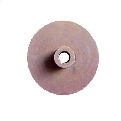 China Construction Machinery Parts Customized Steel Die Casting Parts Water Pump Impeller for sale