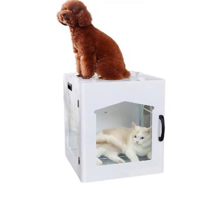 China High Quality Sustainable Pet Proffisonal 2 in 1 Automatic Box Pet Drying Reusable Brush Pet Hair Dryer On Sale for sale