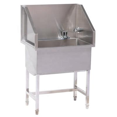 China Sustainable Spa Dog Wash Tub Grooming Bath Stainless Steel Bathtub for sale