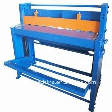 China Machinery Repair Shops Metal Foot Pedal Shear Machine / Cutting Machine for sale