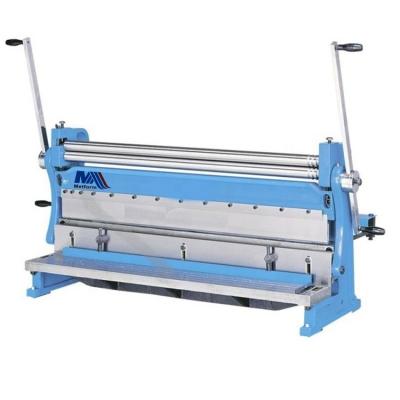 China Building Material Shop Manual Sheet Metal Cutting and Rolling Bending Machine 3 in 1 Sheet Metal Machine 1320 with cheap price for sale