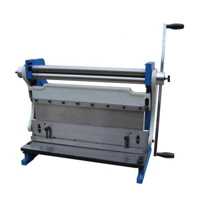 China Building Material Stores Combination Press Brake and Shear Roll Sheet Metal Roll to 3-in-1 Sheet Slitter for sale