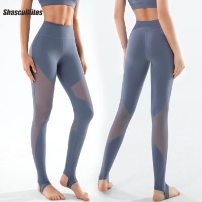 China Shascullfites Breathable Fitness Pants Gears Workout High Waist Fancy Wear Body Shaping Skin Cellulite Yoga Thermal Running Leggings for sale