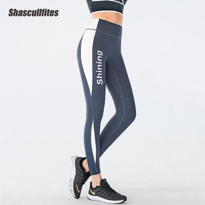 China Shascullfites Active Shascullfites Compression Breathable Leggings High Waist Lift Cut Out Sports Pants For Girls Fitness Clothing With Custom Logo for sale