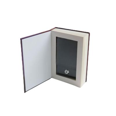 China Gift & Craft Metal Book Box Steel Book Box With Key Dictionary Steel Box for sale