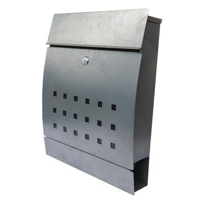 China Wall Mounted Powder Coated Zinc Plate Mail Box Letter Box for sale