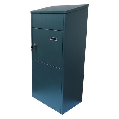 China Outdoor Safe Parcel Box Parcel Drop Box Metal Parcel Letter Box Parcel Box for sale