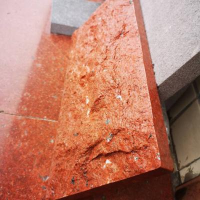 China Wholesale EUROPEAN Red Sandstone Cheap Natural Mushroom Cladding Wall Paving Paver Price Outdoor Stone Slate for sale