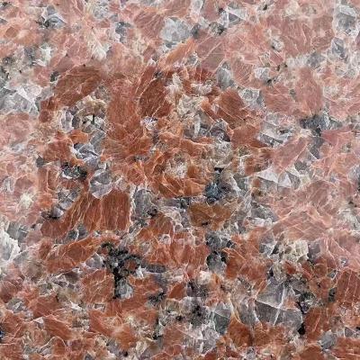 China Cheap Price Modern Clean Natural Red Quarry Building Stone Granite Tile Paving for sale