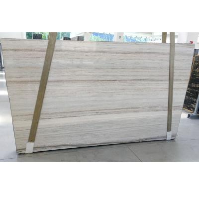 China Modern Italian Palissandro White Marble , Natural Marble Slabs Size for sale