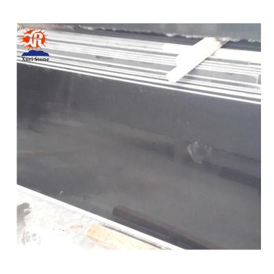 China Modern Chinese Mongolia Black Granite Slabs Polished For Countertops for sale