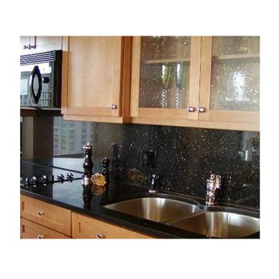 China Hot Sale Galaxy Granite Contemporary Vanity Tops Indian Black Vanity Tops Good Price for sale