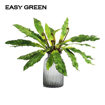 China Wholesale Touch Real Artificial Fern Artificial Potted Plant Eco - Friendly for sale