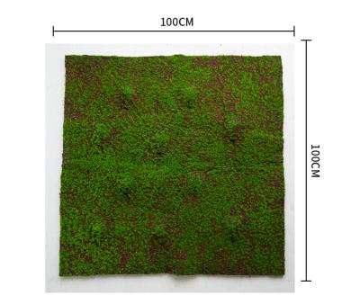 China Cheap Factory Price Eco-friendly Artificial Moss Mat Wall For Garden Decoration Ground Decoration for sale