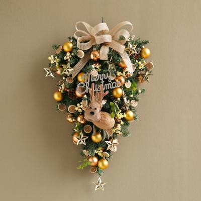 China Eco-friendly Christmas Decoration Hanging Christmas Tree Upside Down for sale