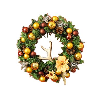 China Luxury Toad Vine Wreath For Indoor 30cm/40cm/60cm Diameter Christmas Decorations Christmas Wreath Decoration Customized Decor Available for sale