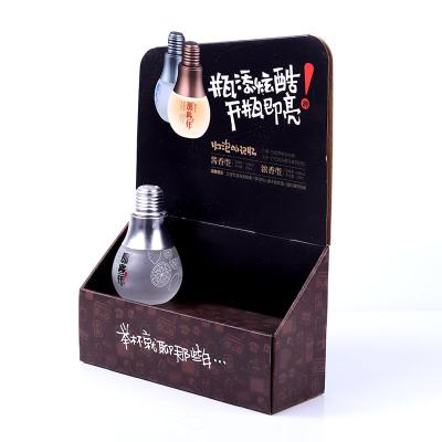 China Display Wholesale F Grade Corrugated Paper With PDQ Handle Display Box For Beer Bottle for sale