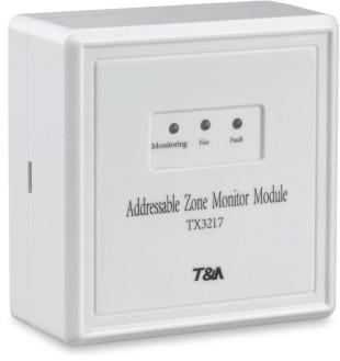 China Zone Monitoring Addressable Module / Addressable Zone Monitoring Module 15VDC - 28VDC Loop for sale