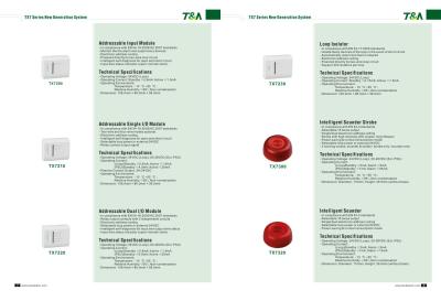 China Catálogo de Tanda - pagine el módulo direccionable de 4 series T7 en venta