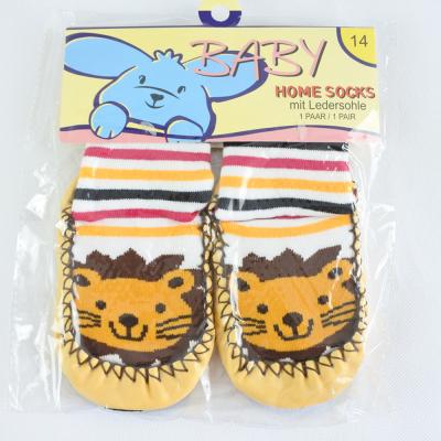 China Good Quality 14 Anti-skid Cheap Home Floor Kids Cartoon Non-slip Socks for sale