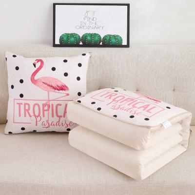 China Anti Static 2 In 1 Custom Logo Soft Car Digital Printing Cotton Covers With Pillow Cases for sale