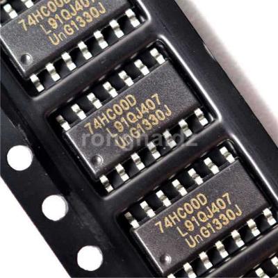 China SOP16 logic gates programming IC 74HC00D 74HC00D for sale