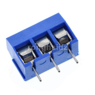 China 5.08mm Pitch 3 Pin Connect Terminal Screw Terminal Connector KF301-3P KF301-3P for sale