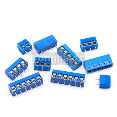 China KF301 2P 3P 4P 5P 6P 7P 8P 9P 10P 5.08mm KF301 KF301 Pitch Pin Screw PCB Straight Terminal Block for sale