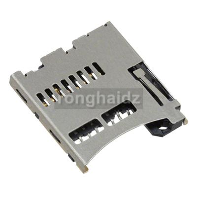 China Molex Push-Push Type 1.10mm Pitch Micro SD Card Connector 0473521001 0473521001 for sale