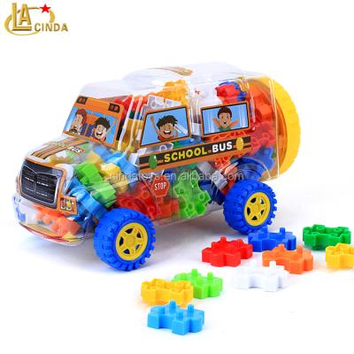 China Toy Good quality children's educational toys variety of building block plastic intellect to link toys for sale