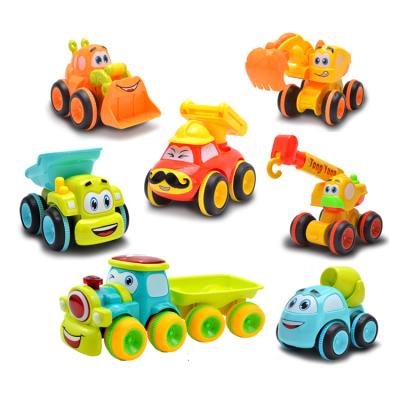 China Toy Kids Game Toddler Gift Cartoon Truck Toy Toy Plastic Friction Car Friction Truck Newborn Play Toy for sale