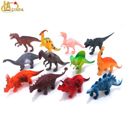 China Children Toys China Export PVC Environmental Dinosaur Decorative Figure Animal Set For Sale Juguetes for sale