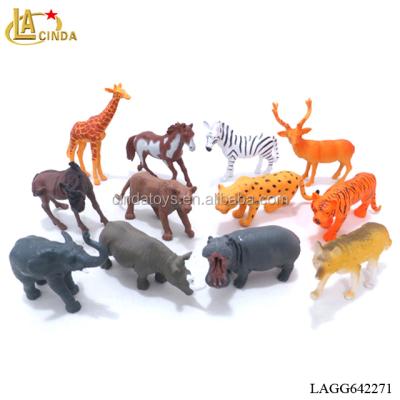 China Decoration 11-15cm Animal Model, Action Figure Play Animal Set, PVC Model Wild Animal Toys for sale