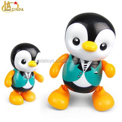 China Hot Kid Dancing Toys Electric Walking Penguin with Light and Music Kid Dance Toys Fun Cartoon Animal Toys for sale