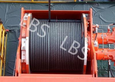 Китай LBS Groove Offshore Tower Crane Winch Drum Гидравлический крановый винт продается