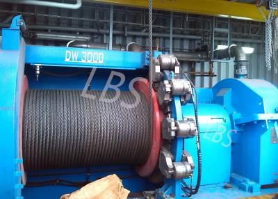 China Hyraulic And Electric Winch Drum for Hoist Equipment Spiral or LBS Grooving Type for sale