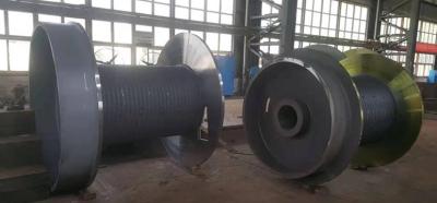 China LBS Trough Grooved Drahtseiltrommel für Hydraulikwinde oder Hebewinde zu verkaufen