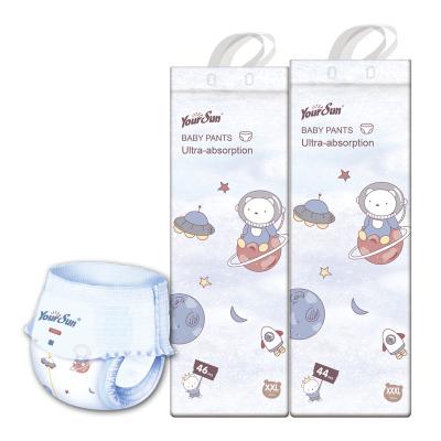 China Wholesale Japan Korea Printed Easy Pull And Best Yu Baby Pants Super Soft Diapers for sale