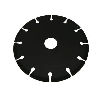 China Diamond Welding Blade For Cutting Metal And Metal Stone Cutting Wholesale Circular Vacuum Welded Saw Blade for sale