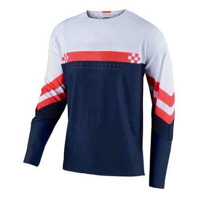 China Men Women Autumn Short Sleeve Mountain Bike Cross Country Motorcycle Wear Top Custom Long Sleeve Anti-UV For Junior Motocross Jersey for sale