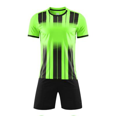 China Quick-drying soccer uniform with sublimation set sportswear wholesale custom soccer jersey for mens soccer shirt suit singlet soccer wear for sale